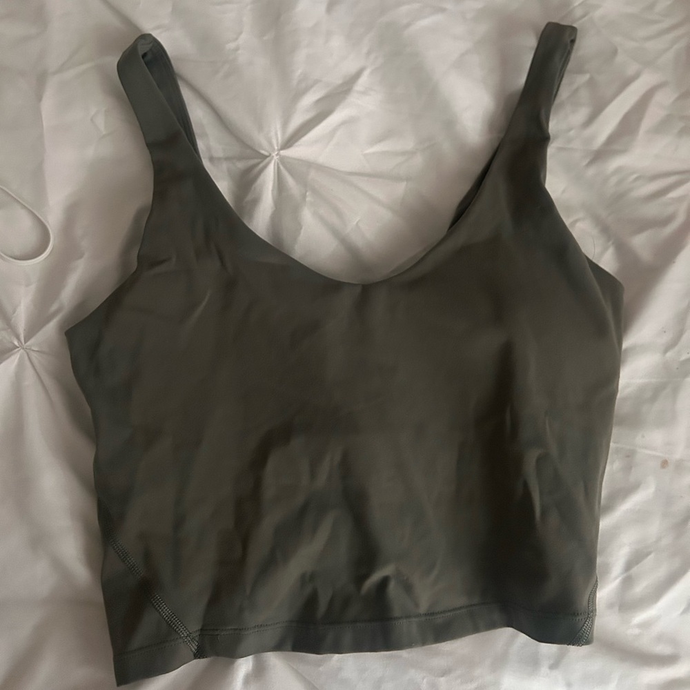 Olive Green Tank Top